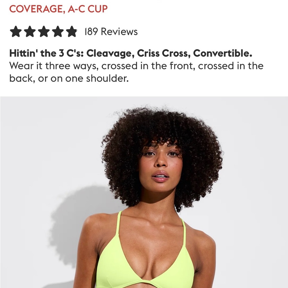 Left On Friday Limoncello Swim top